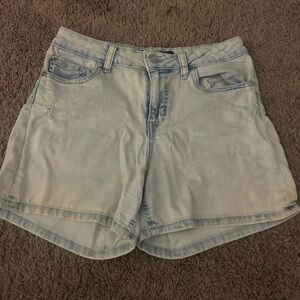 Not Rated Light Wash Jean Shorts